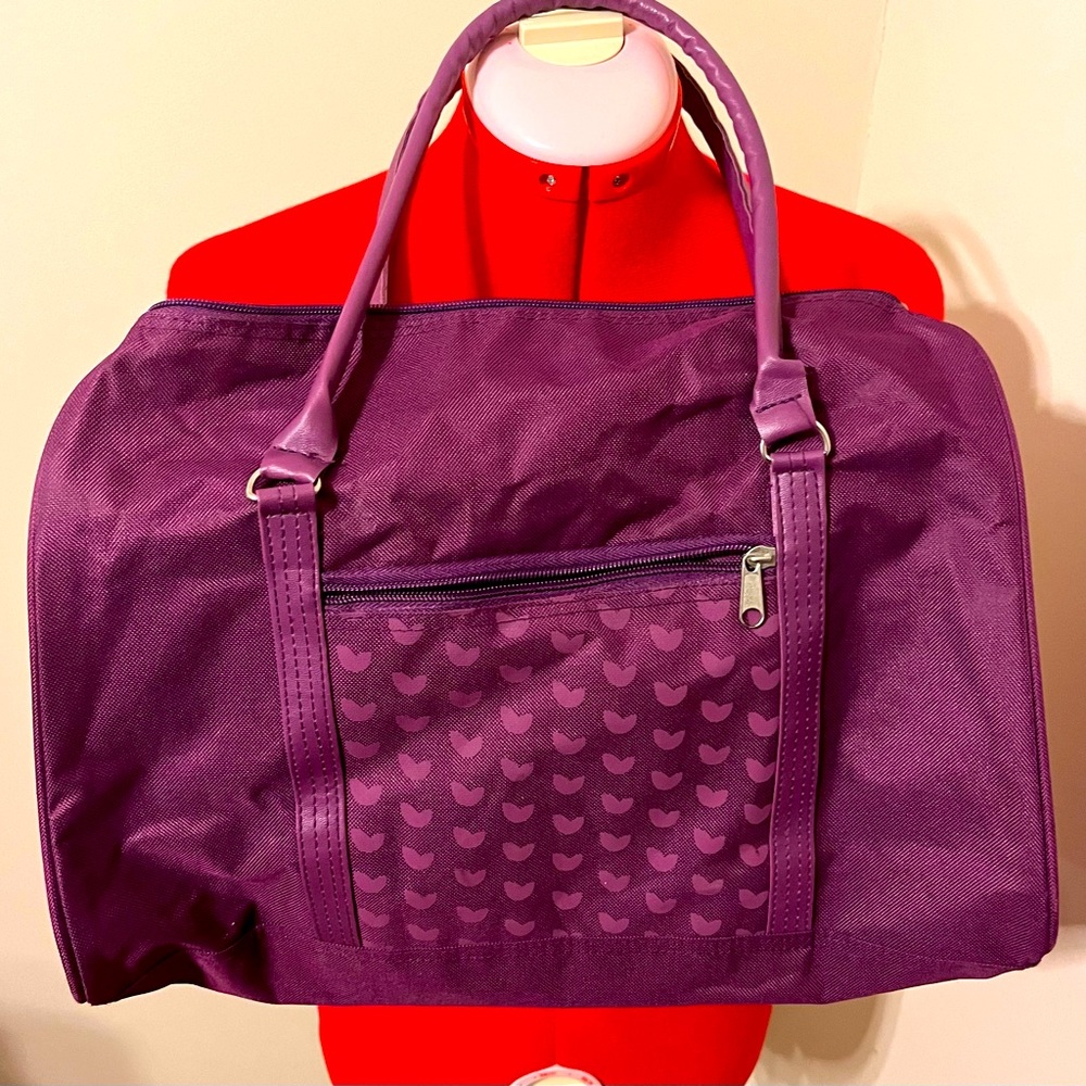 Waterproof Tote , Plum 16”Long x 11”Tall x 6”wide